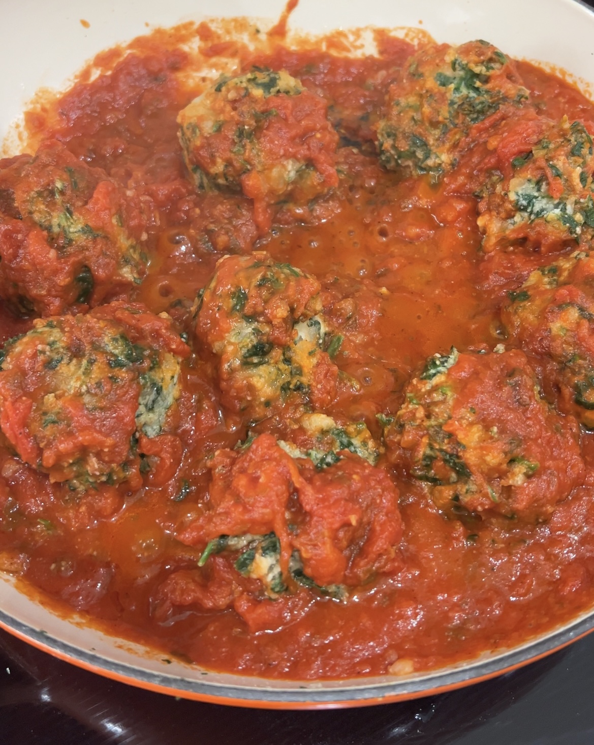 Potato Spinach Plant-based Meatballs